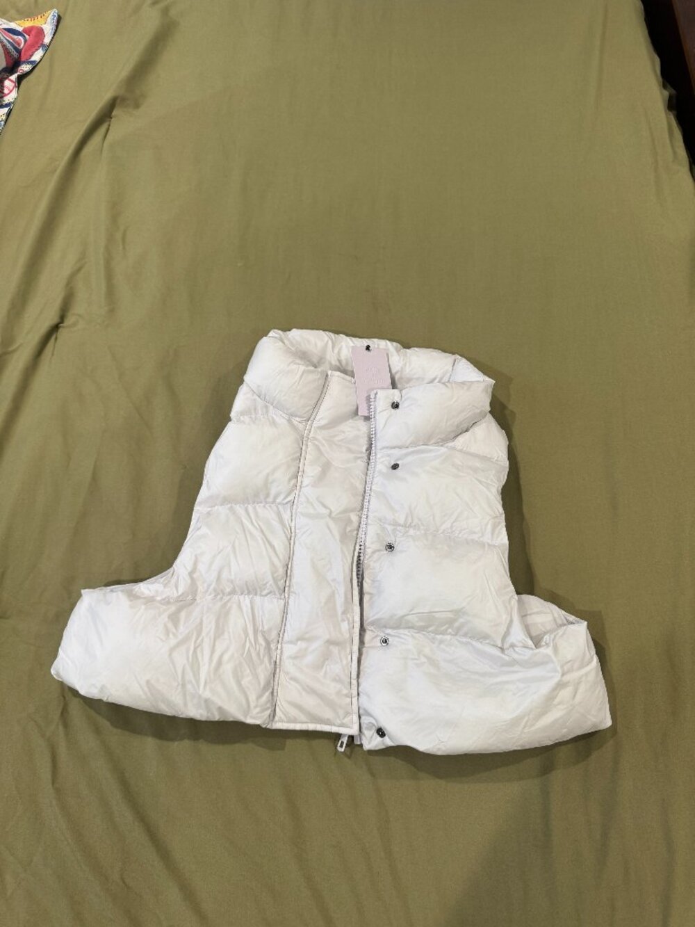 Dorothee Schumacher “Wear Me Forever” Puffer Vest – Off-White – Size 1 (S) – NWT